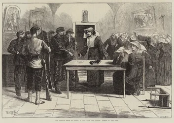 El asedio francés de París, una llamada a las Pequeñas Hermanas de los Pobres